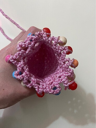 El Yapımı Küçük Çanta - Görsel 4