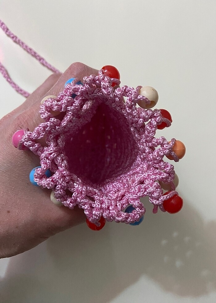 El Yapımı Küçük Çanta - Görsel 4