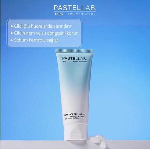 Pastellab Yüz Peeling Gel Arındırıcı ve Tazeleyici - Görsel 5