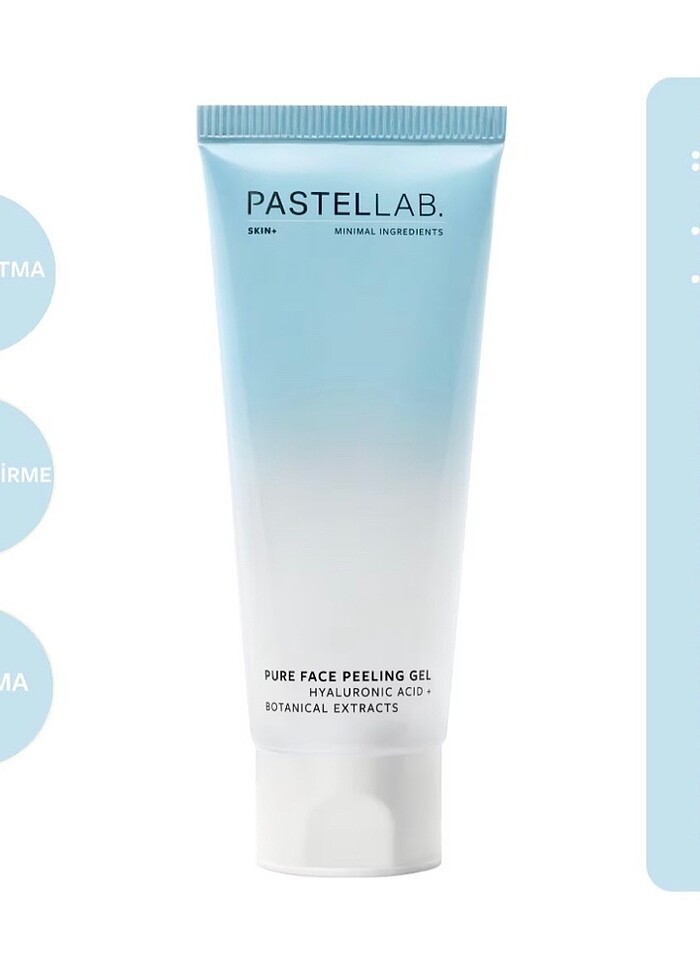 Pastellab Yüz Peeling Gel Arındırıcı ve Tazeleyici - Görsel 3