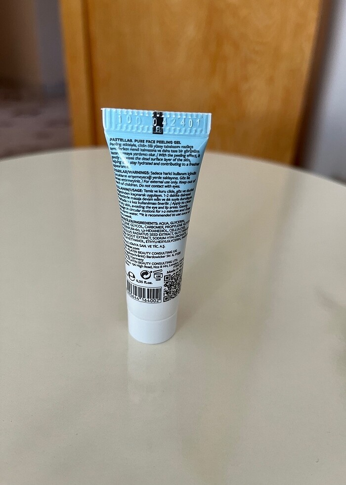 Pastellab Yüz Peeling Gel Arındırıcı ve Tazeleyici - Görsel 2