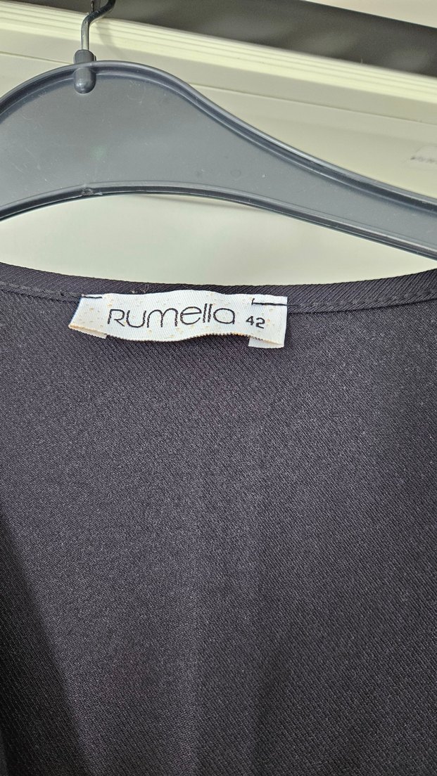 Uzun Kollu Siyah yandan bağlamalı kap - Görsel 4