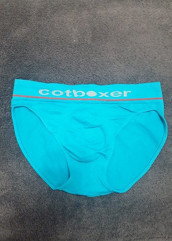 Mavi Erkek Atletik Mini Boxer - Görsel 3