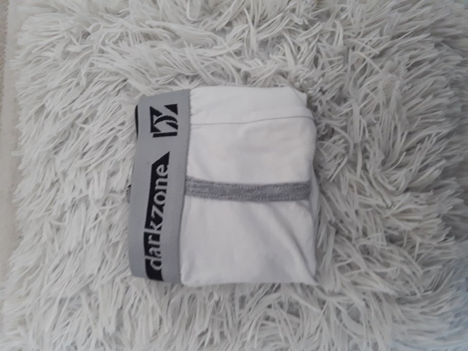 Gri Kenarlı Beyaz Erkek boxer - Görsel 2