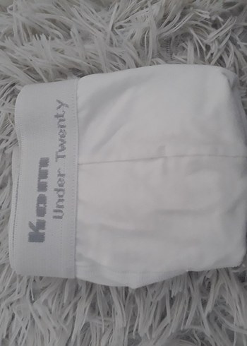 Erkek Beyaz ve Gri Atletik Boxer - Görsel 2