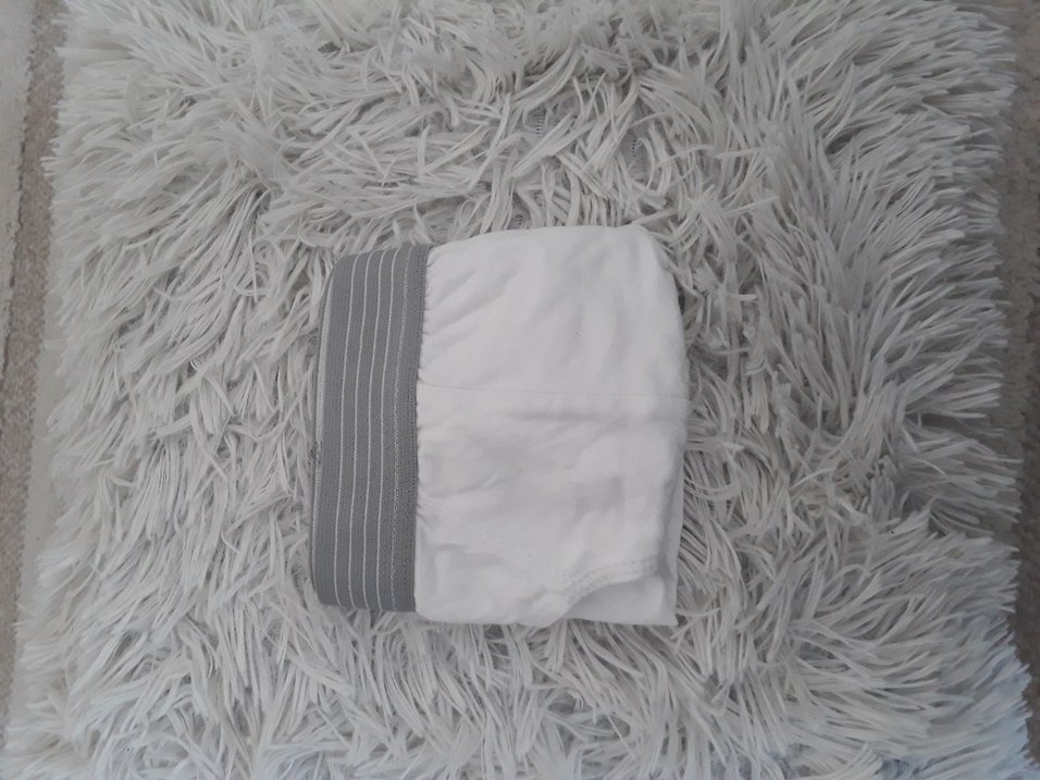 Gri Lastikli Beyaz erkek Külot - Görsel 3