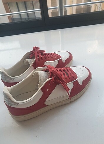 41 Beden kırmızı Renk Erkek sneaker 