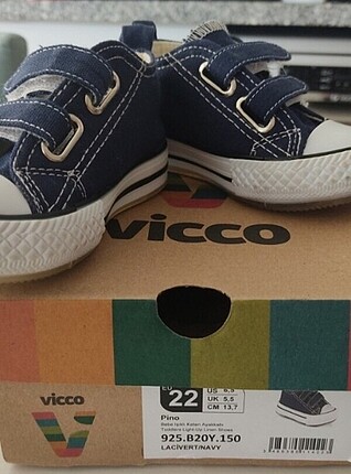 22 Beden lacivert Renk Vicco ayakkabı