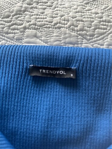 s Beden mavi Renk Trendyol milla triko bluz
