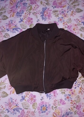 H&M H&M crop bomber ceket