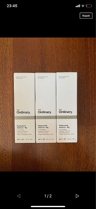 The Ordinary Hyaluronik Asit