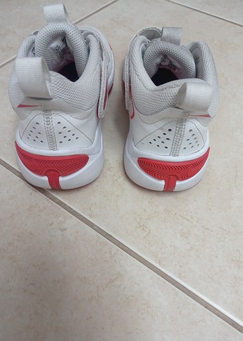 Gri Beyaz Çocuk Spor Ayakkabı - Görsel 3