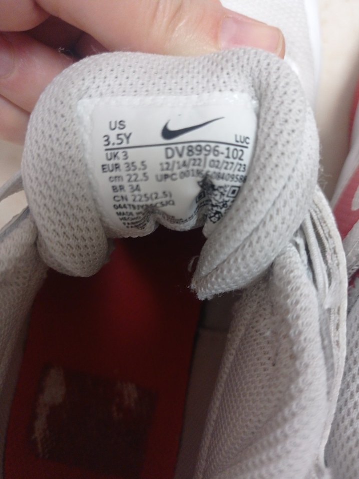 Gri Beyaz Çocuk Spor Ayakkabı - Görsel 5