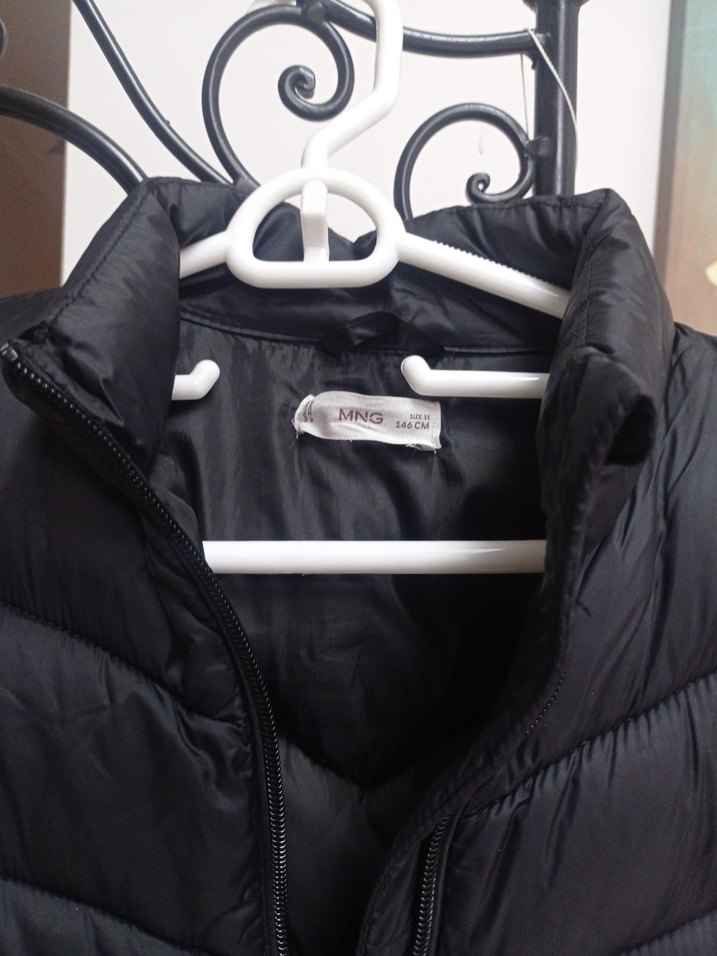 Siyah Kısa Kesim Kadın baharlık Mont - Görsel 4