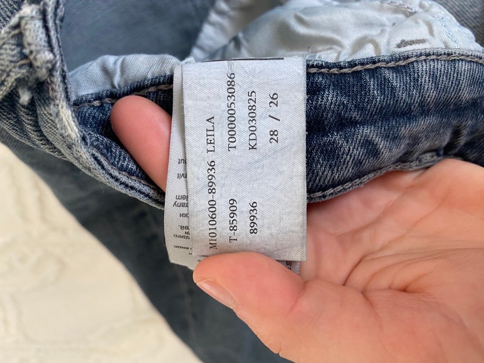 Gri Midi Boy Rahat Kesim Kadın Kot Pantolon - Görsel 5