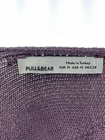 m Beden mor Renk Pull and Bear Mini Üst %70 İndirimli.