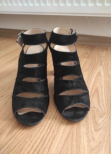 39 Beden siyah Renk Kadın topuklu ayakkabı 