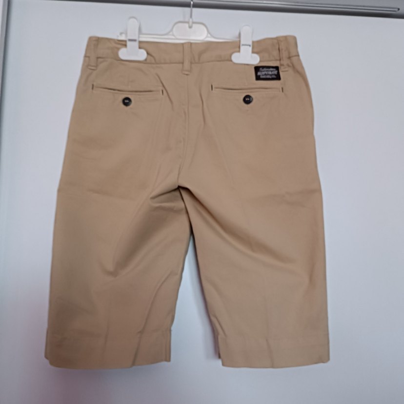 Bej Kadın dizüstü Bermuda Şort - Görsel 2