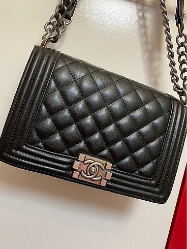  Beden siyah Renk Chanel çanta