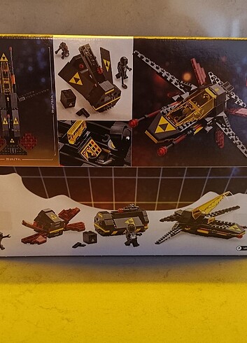 Beden Renk Lego 40580 Icons Blacktron Uzay Gemisi