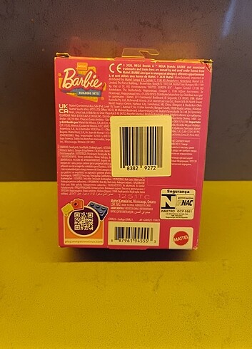 Mega Mega Bloks Mega Barbie Mini Figürler Serisi GWR21 - Gök Bilimci
