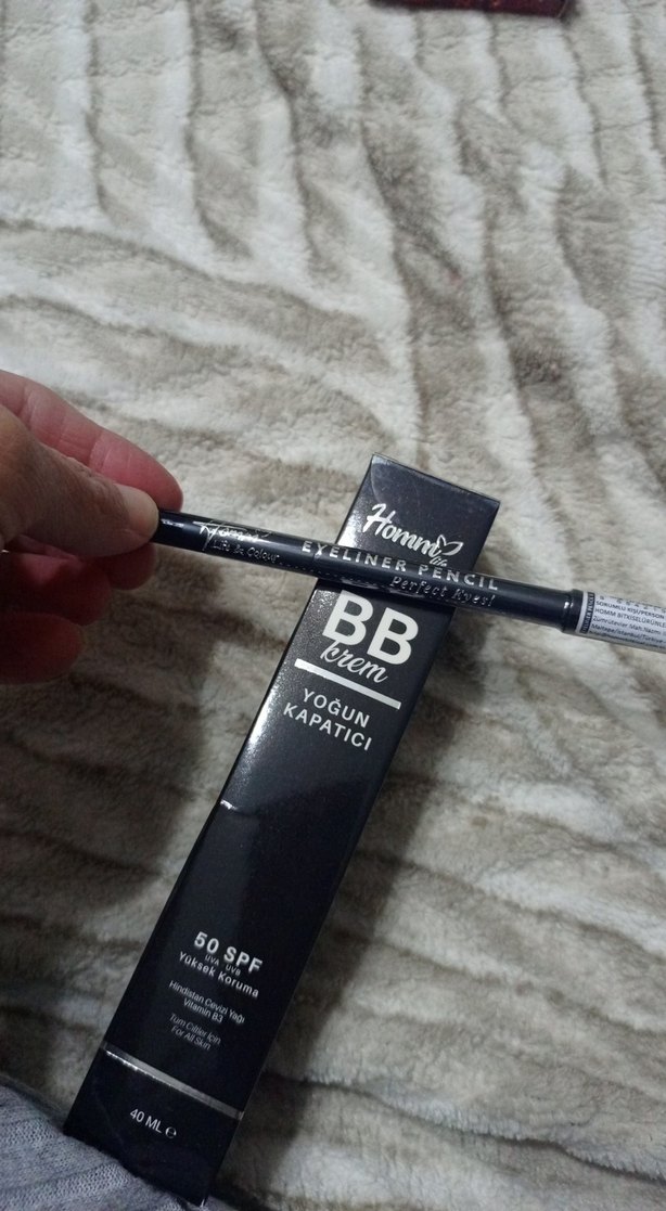 Homm Bitkisel 2li set Siyah Parlak BB Krem 40ml SPF 50 - Görsel 5