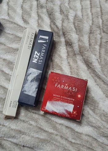 Farmasi Göz kalemi, Maskara ve mor Göz Farı 3 lü paket