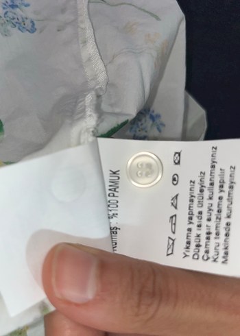 Beymen Çiçek Desenli Kolsuz ku çiçek bluz - Görsel 9