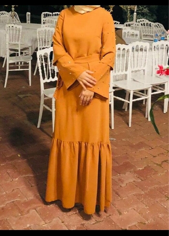 Kiremit elbise - Görsel 2