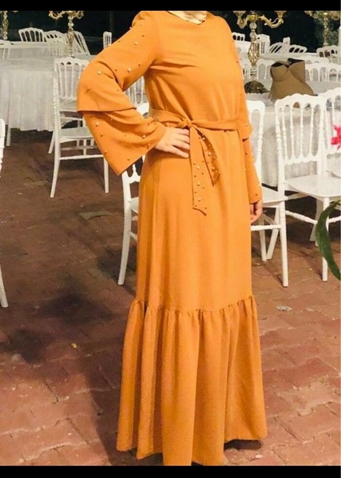 Kiremit elbise - Görsel 3