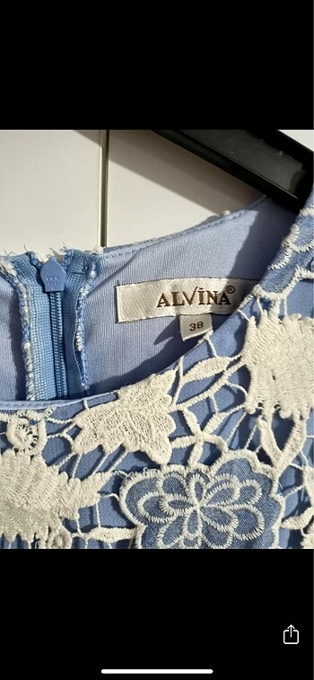 l Beden Alvina bebek mavisi elbise