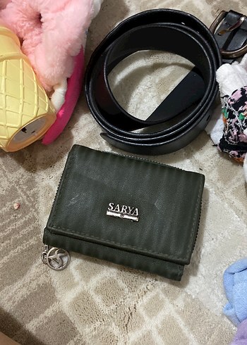 Sarya Yeşil Deri Kadın Cüzdan
