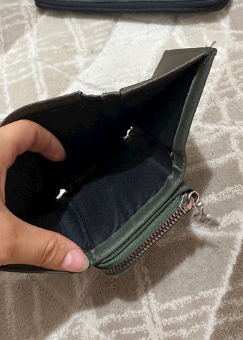 Beden Sarya Yeşil Deri Kadın Cüzdan