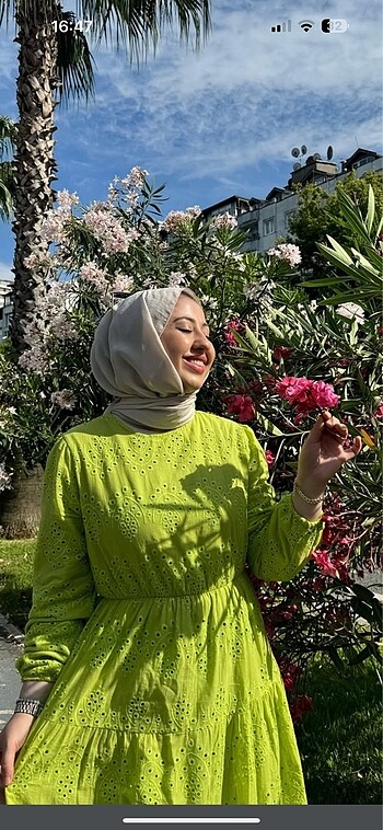 Diğer ASTARLI TESETTÜR ELBİSE
