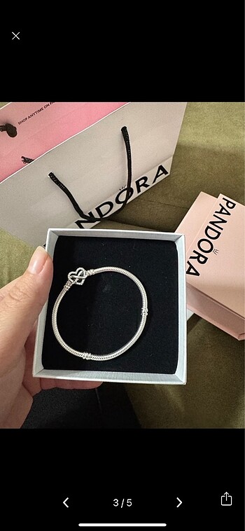 Pandora PANDORA MOMENTS SONSUZ KALP BİLEKLİK