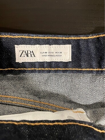 l Beden Zara bermuda denim