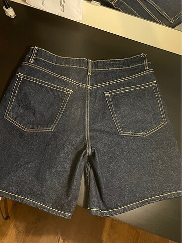 l Beden lacivert Renk Zara bermuda denim