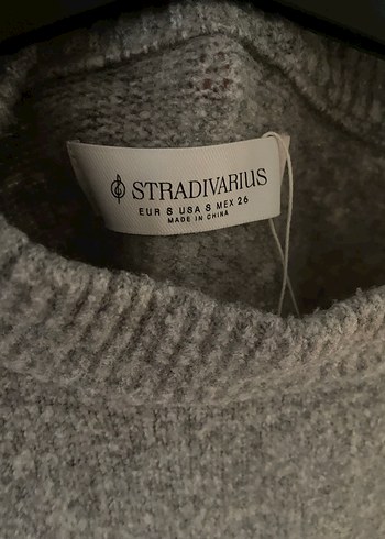 Stradivarius Stradivarius Gri Kadın Kazak