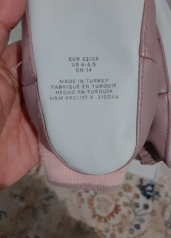 H&M Iceri ayakkabisi