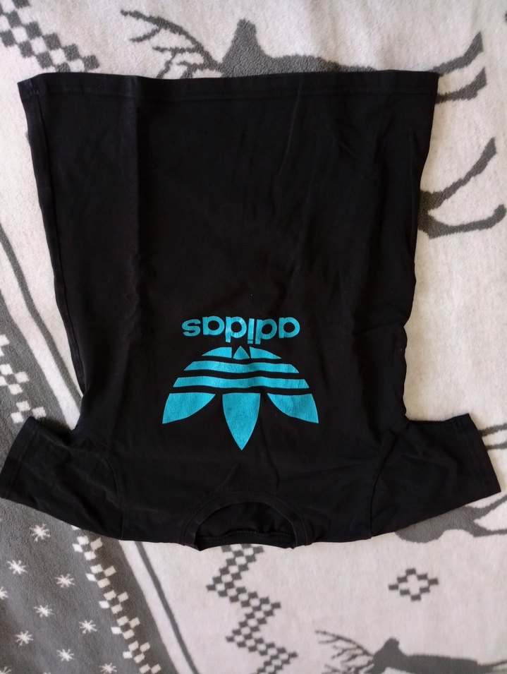 Erkek çocuk  Siyah Adidas Baskılı Tişört - Görsel 2