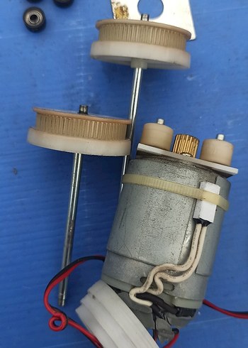 Dc Motor Kasnak Mekanizması 24 Volt 90 watt - Görsel 5