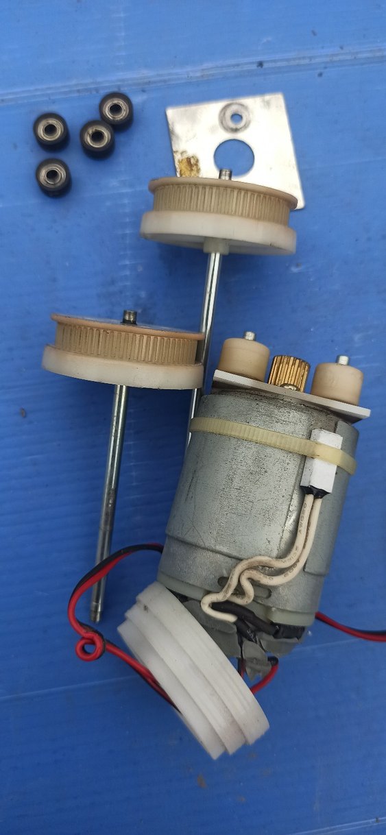 Dc Motor Kasnak Mekanizması 24 Volt 90 watt - Görsel 5