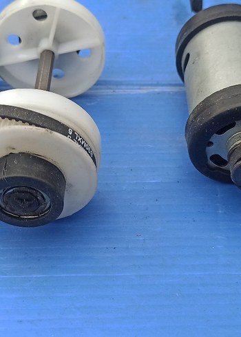 2 adet 24 Volt 76 W Dc Motor Kasnak Mekanizması( Set Halinde) - Görsel 8