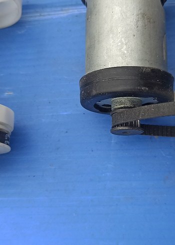 2 adet 24 Volt 76 W Dc Motor Kasnak Mekanizması( Set Halinde) - Görsel 7