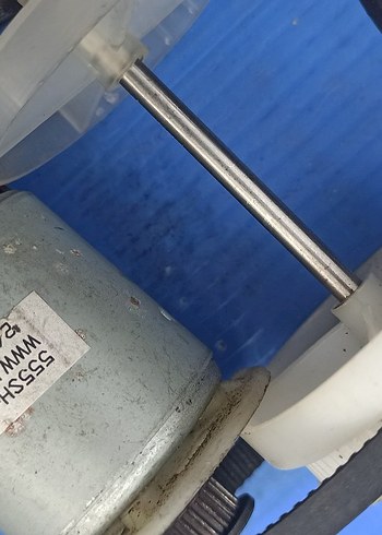 2 adet 24 Volt 76 W Dc Motor Kasnak Mekanizması( Set Halinde) - Görsel 4