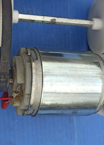 Dc Motor Kasnak Mekanizması 24 v 90 watt Çift çıkışlı) - Görsel 2