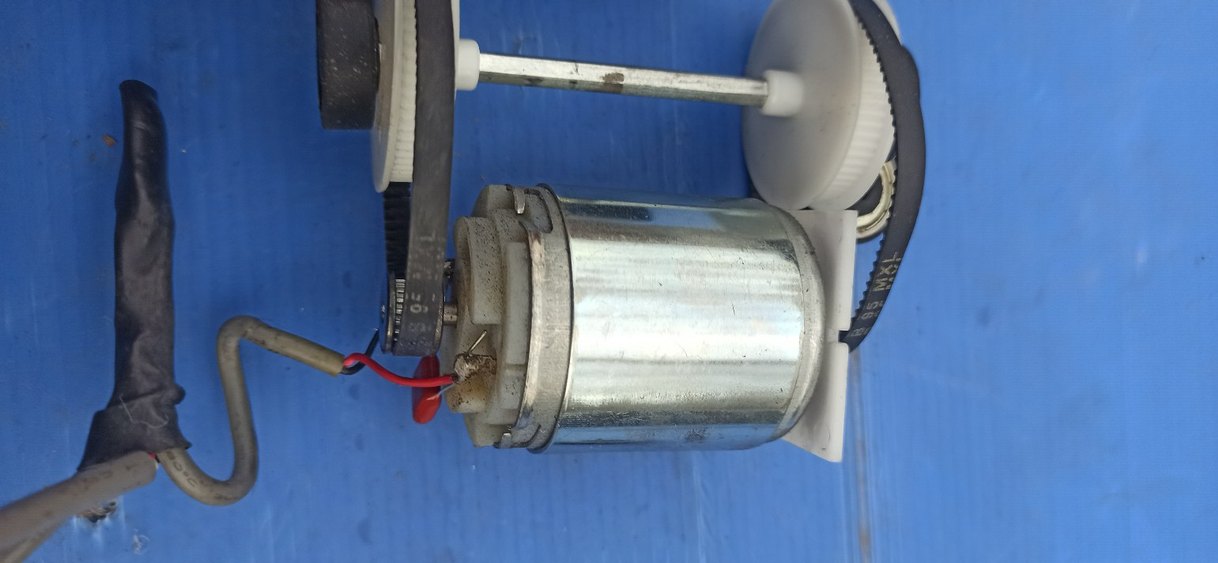 Dc Motor Kasnak Mekanizması 24 v 90 watt Çift çıkışlı) - Görsel 2