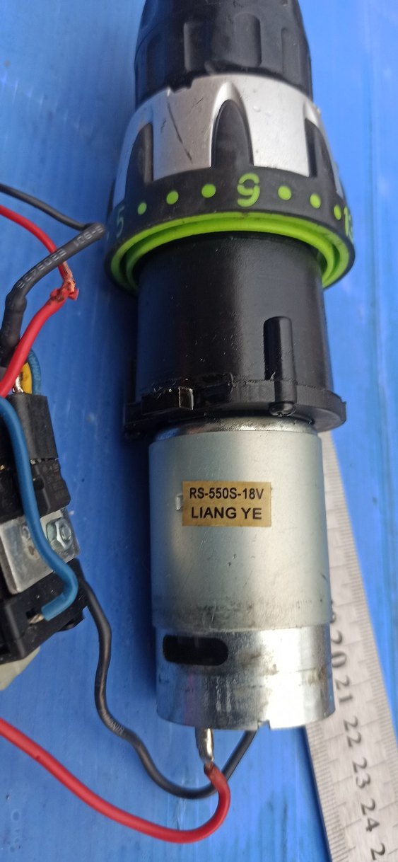 18 Volt Şarjlı Matkap Motor Mekanizması - Görsel 2