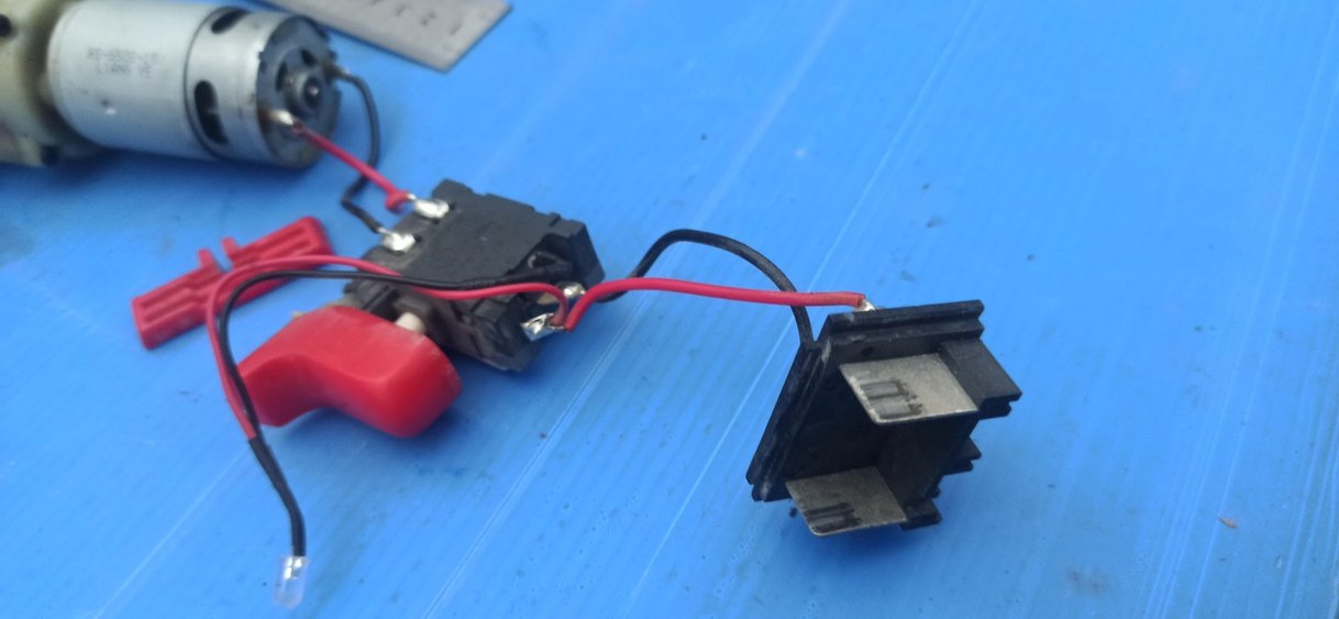 18 Volt Şarjlı Matkap Motor Mekanizması - Görsel 4