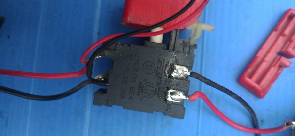 18 Volt Şarjlı Matkap Motor Mekanizması - Görsel 3